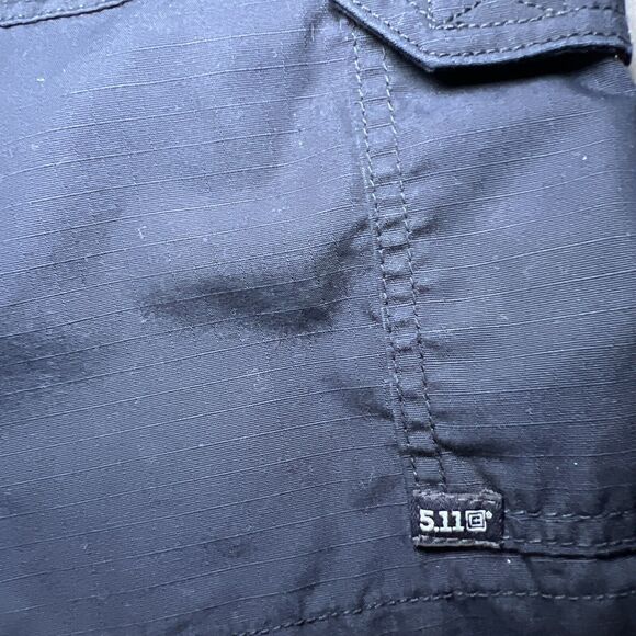 5.11 Women’s Tactical Shorts Size 18 Taclite Ripstop Navy Blue Style 63071 - Picture 7 of 15